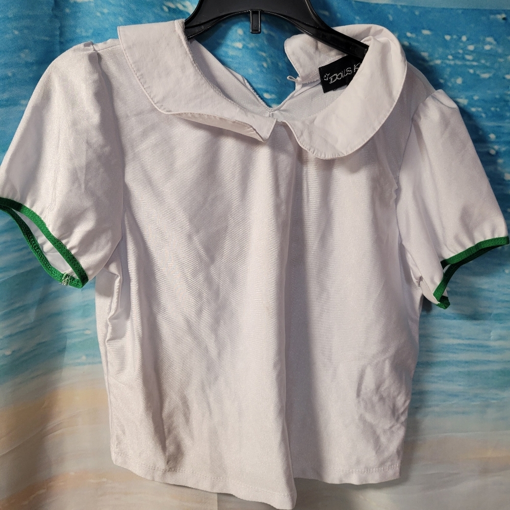 Dolls Kill Size Large Girl Scout‎ Troop 666 Shirt costume NWOT 3 Pcs